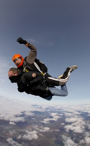 Découverte du parachutisme sportif