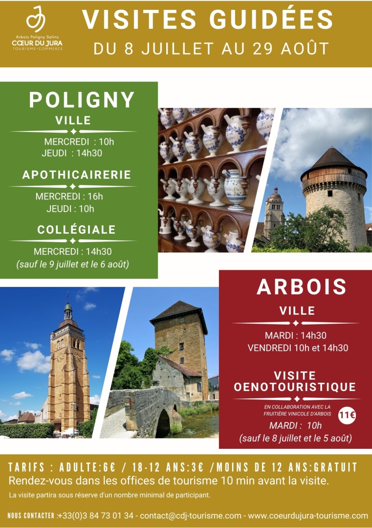 Visite de ville de Poligny